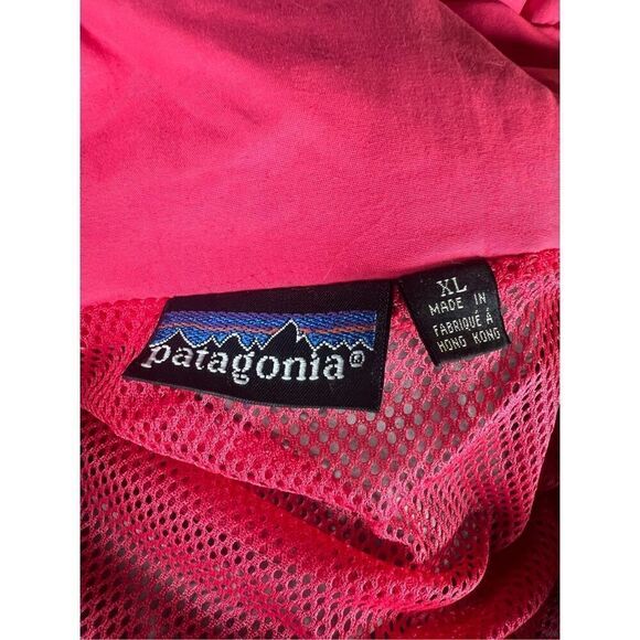 Vintage Patagonia Pullover Anorak Jacket windbreaker Purple Salmon Size xl - Picture 8 of 8